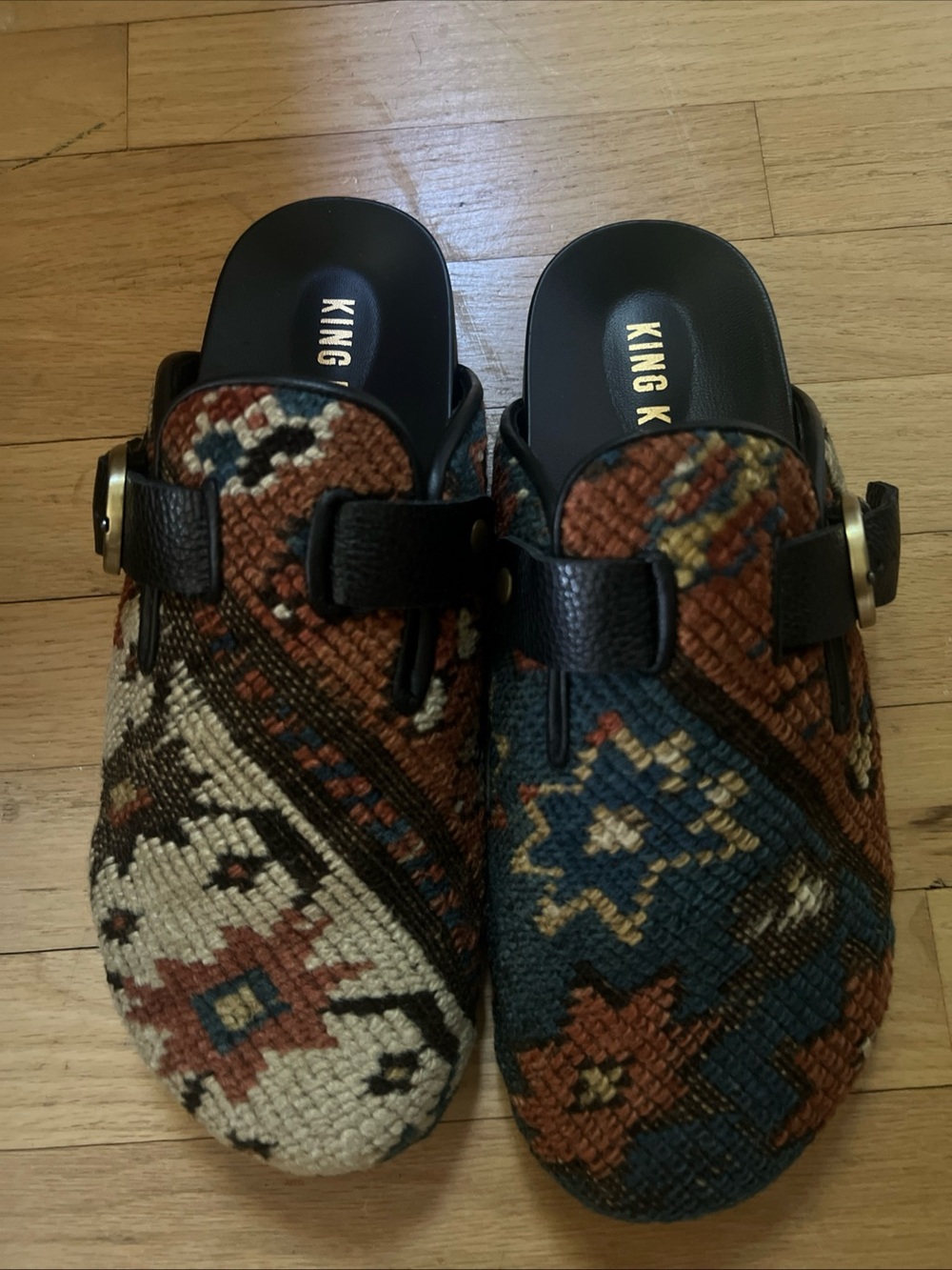 King Kennedy Rug Mules size 11